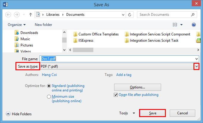 How to convert Word files to PDF files is very simple and fast