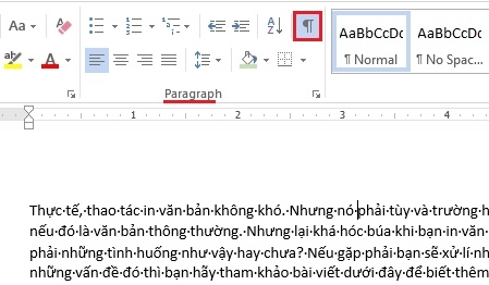 How to print hidden Text in Word simply