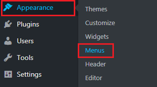 Como criar e editar menus no WordPress