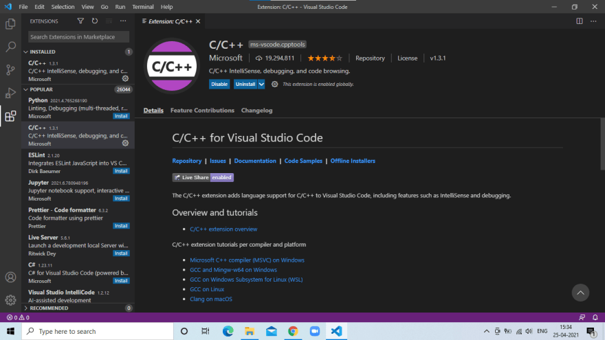 Instale o Visual Studio Code para programação C/C++ no Windows e MacOs